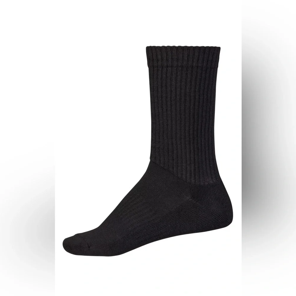 DSG Adult Fashion Crew Socks - 3 Pack Black, White & Gray